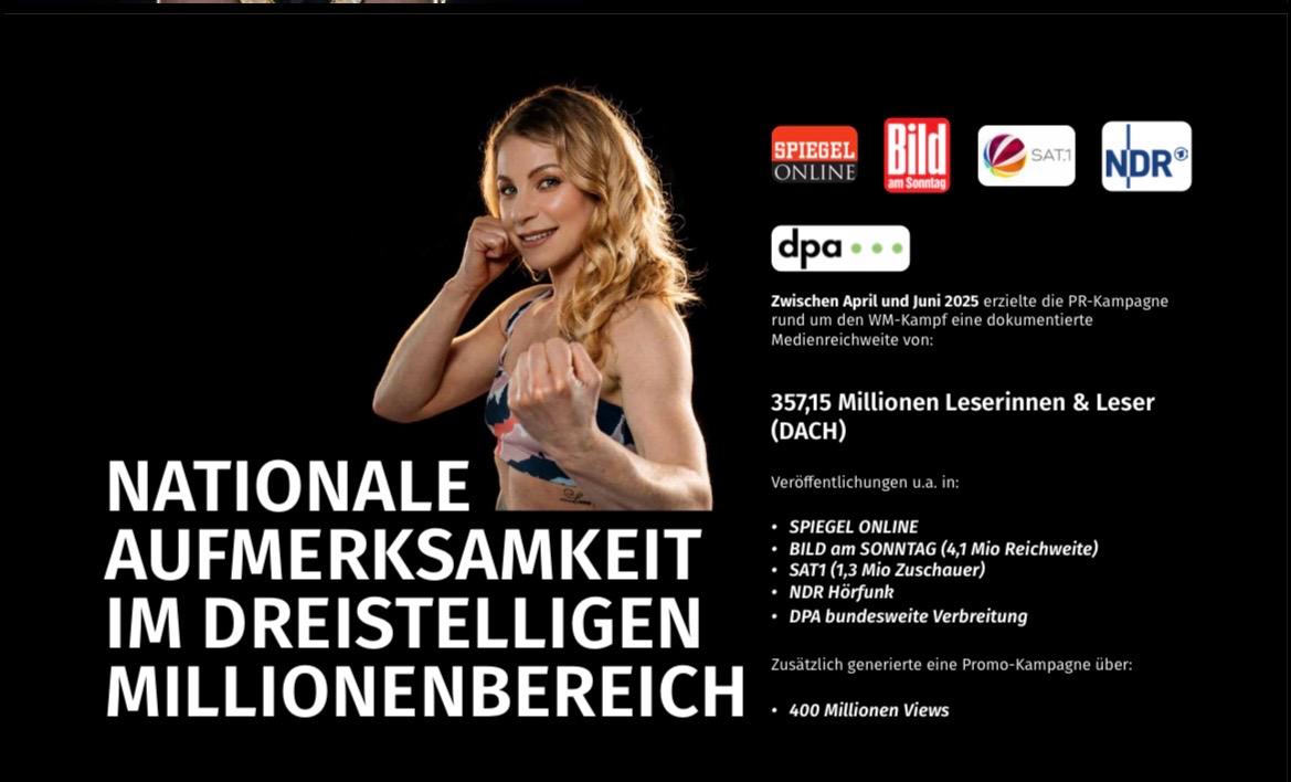 Nationale Aufmerksamkeit im dreistelligen Millionenbereich – Medienreichweite und Sponsoring